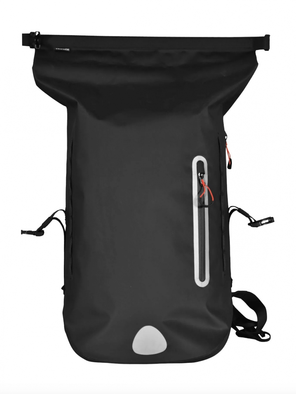 100% Vanntett ryggsekk i et sporty design, til tur og hverdagsbruk. Med sveisede sømmer og rulletopp-lukking holder sekken både klær, utstyr og verdisaker tørre. Lomme til verdisaker i front. Rullelukking. Egen polstret sidelomme til laptop (15”)