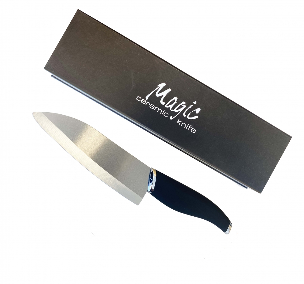 Ceramic Knife er en superskarp kniv som våre kunder har satt stor pris på i mange år. Priser kan variere basert på antall og trykk, send oss en forespørsel!
