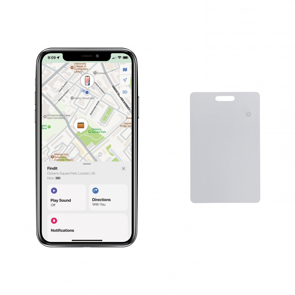 Med sporingskoret vårt har du lettere kontroll på lommeboken din. Kortet har integrert Find My-teknologi som kobles sømløst til Apples Find My-app. Er lommeboken din borte, kan du spore den hvor som helst i verden ved hjelp av Apples Find My-nettverk.